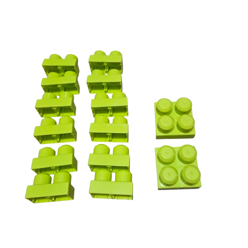 Colorful Building Mega Blocks Set for Kids 103 Pieces - Picture 3 of 6